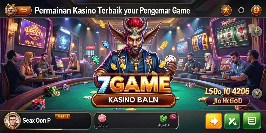 Tampilan gameplay 7GAME yang menegangkan dan mengasyikkan.