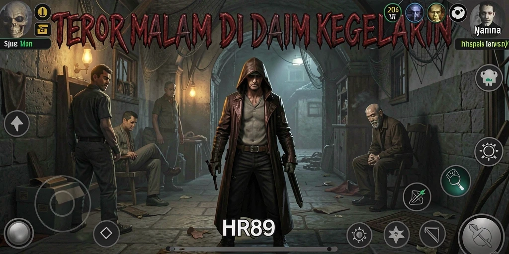 Tangkapan layar menampilkan gameplay menegangkan dari HR89.