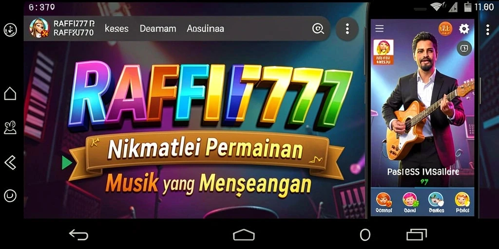 Tampilan menarik dan gameplay seru di RAFFI777.