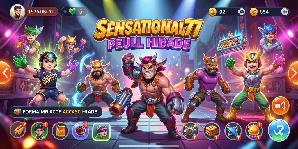 Gameplay seru di SENSATIONAL77 dengan grafis menarik dan tantangan tinggi.