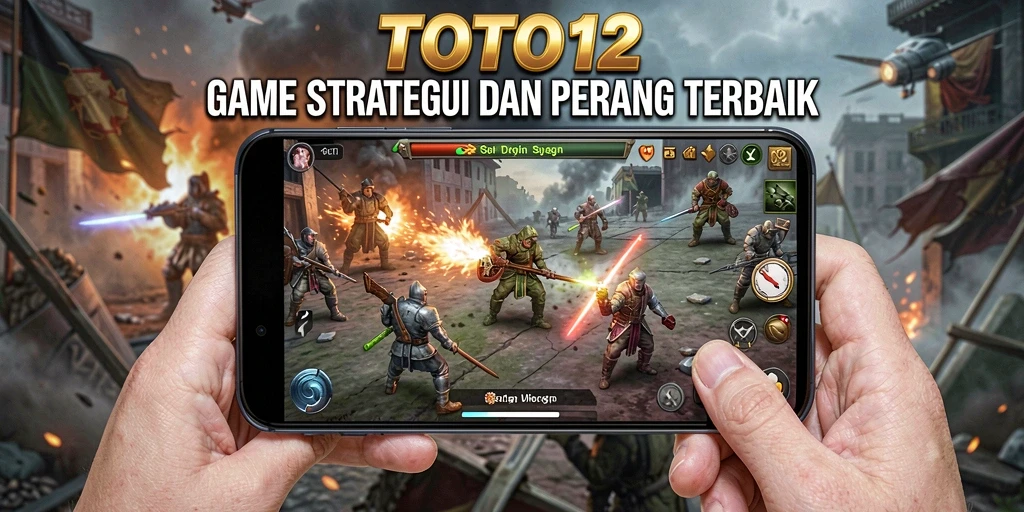 Screenshot di TOTO12 menampilkan gameplay strategi yang mendebarkan.